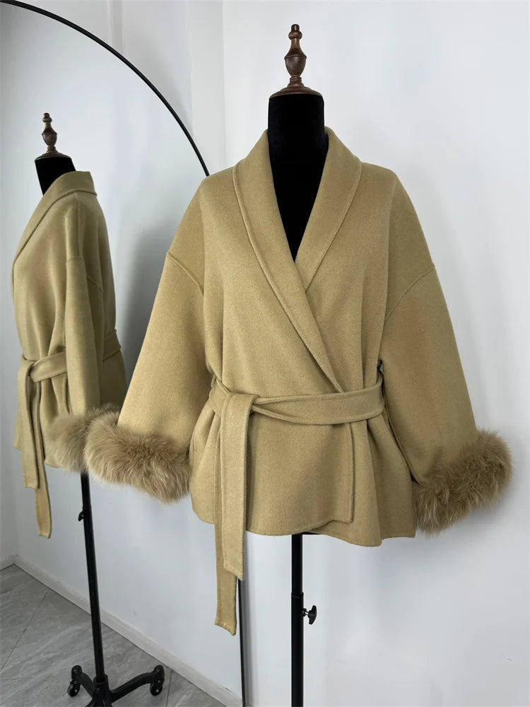 Vera | Wollen Overjas — 14