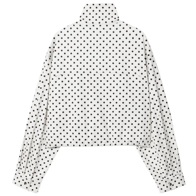 Saar | Oversized Polkadot Bomber — 2