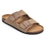 Suede Cork Clogs — 16