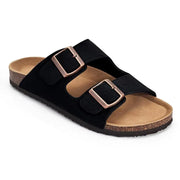 Suede Cork Clogs — 23