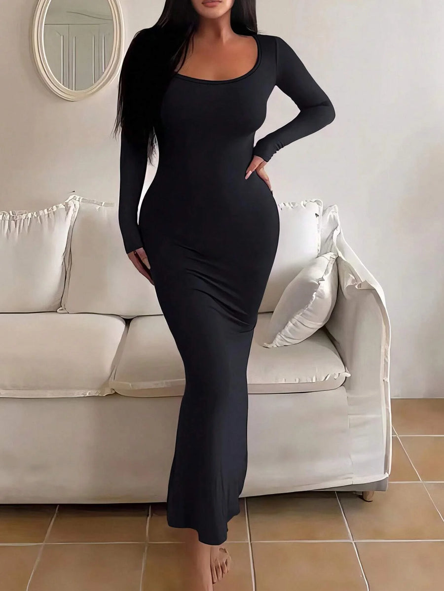 Iris | Minimalistische Bodycon Jurk — 4