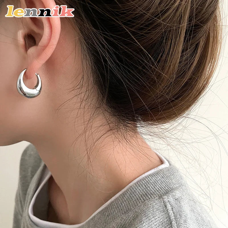 Ovale Statement Oorbellen Goud — 5