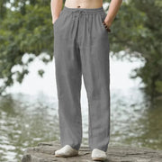Cotton-Linen Joggers — 11