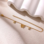 Gold Butterfly Anklet — 8