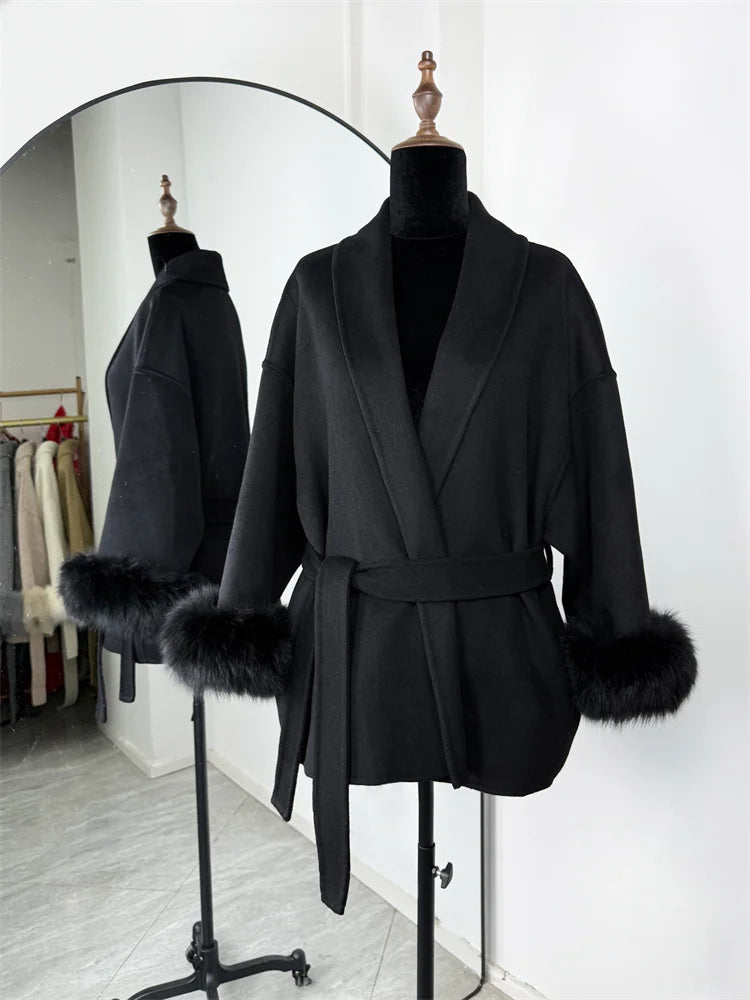 Vera | Wollen Overjas — 9