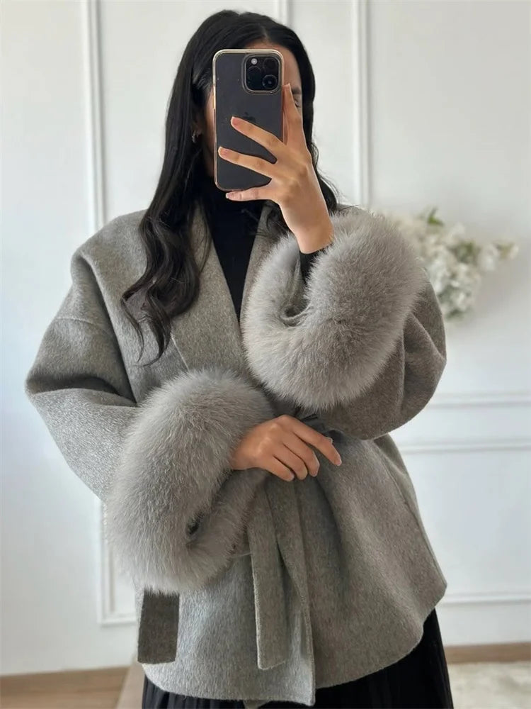 Vera | Wollen Overjas — 1