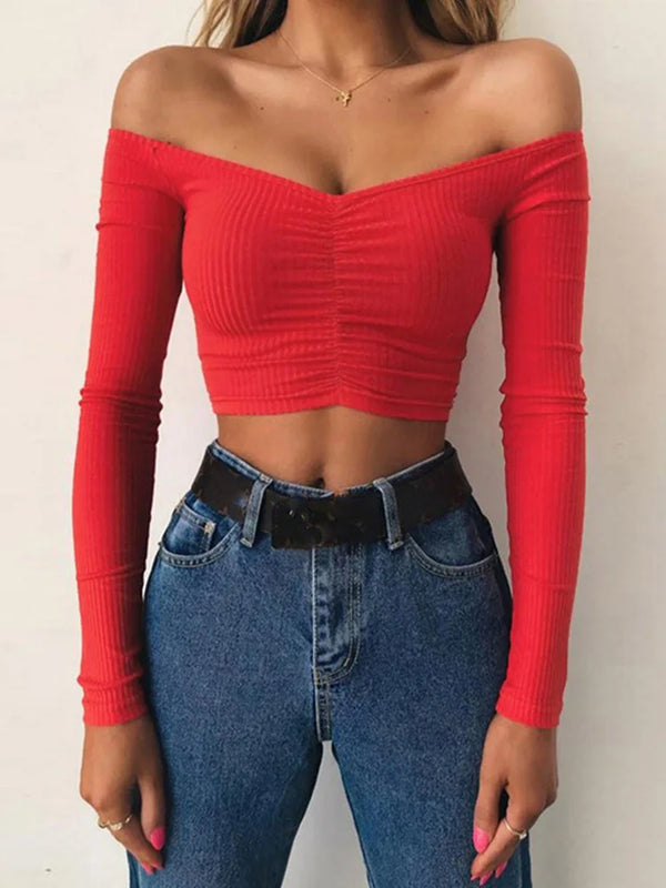 Noor | Off-shoulder Longsleeve Top