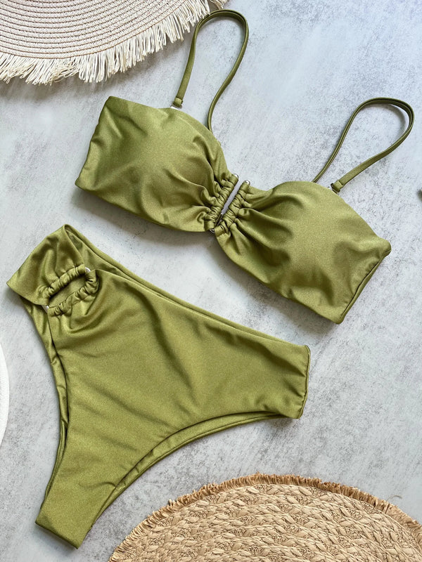 Bandeau Push-Up Bikini Set