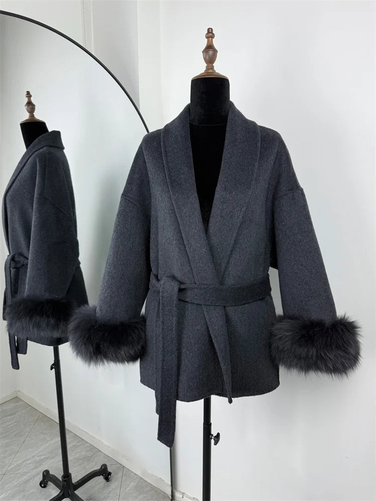 Vera | Wollen Overjas — 7