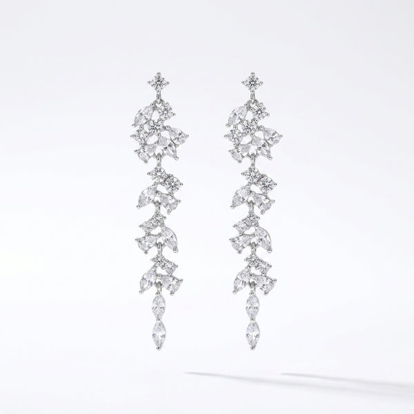 Zirconia Statement Earrings
