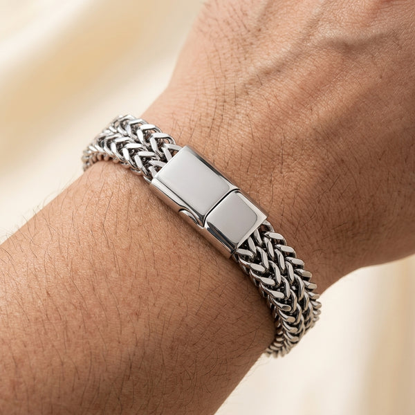 Gevlochten Armband met Magneetsluiting