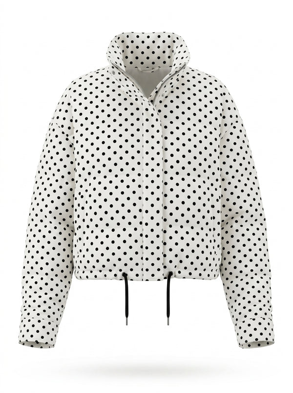 Saar | Oversized Polkadot Bomber
