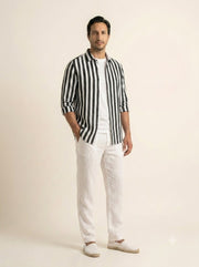 Riviera Striped Shirt — 11