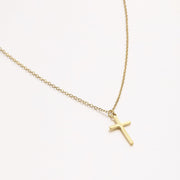 Gold Cross Necklace — 5