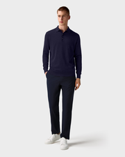 Long-Sleeve Knit Polo — 11
